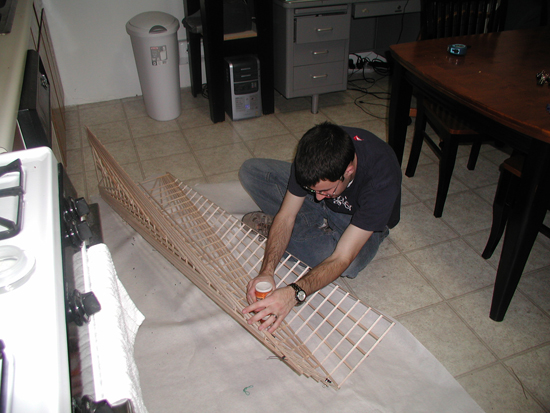 BYU Balsa Tower EERI Seismic Design Competition